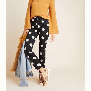 Anthropologie Polka Dots essential Pants